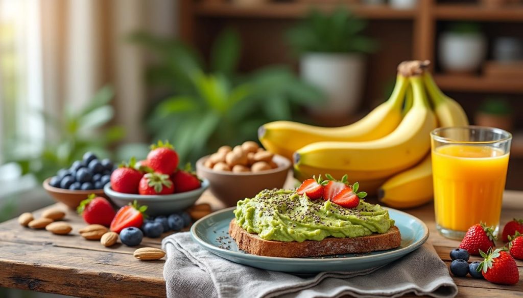 découvrez les meilleurs aliments pour augmenter votre énergie avant un spectacle et être au top de votre performance.
