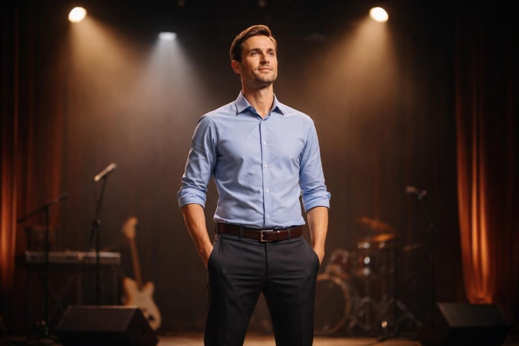 découvrez les clés pour adopter une posture parfaite sur scène et captiver votre audience en toute confiance.